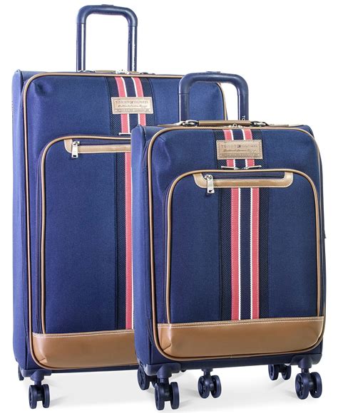 Tommy Hilfiger Blue Travel Luggage for sale .